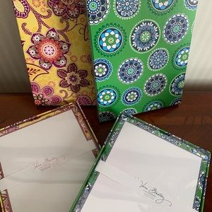 Vera Bradley Card and Envelope Set